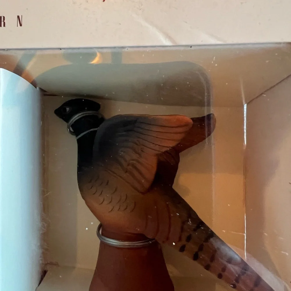 Pottery Barn Brown Pheasant Shakers​​